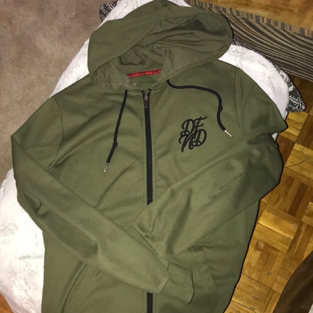 DFND Khaki zipper for men size small